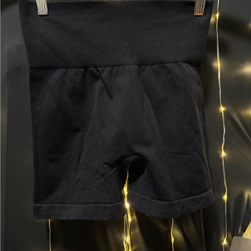 46. NWOT OQQ High-Waist Black Athletic Bike Shorts